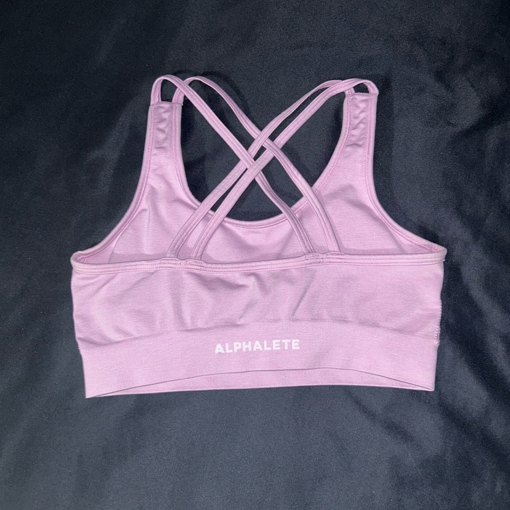 Alphalete Pink Sports Bra